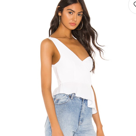 Revolve Karlie One Shoulder Top - Picture 2 of 11
